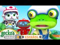 Desventuras en moto! | 🐸 Garaje de Gecko | Carros para niños | Vídeos educativos