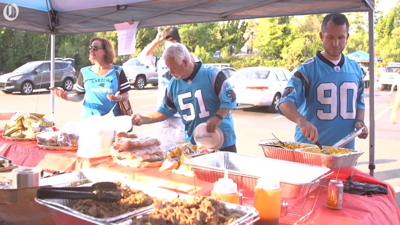 Where are the best tailgating places for Panthers' fans in Charlotte