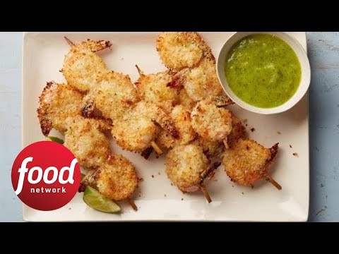 whole30-coconut-crusted-shrimp-|-food-network