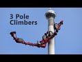 3 Pole Climbing Lego Robots