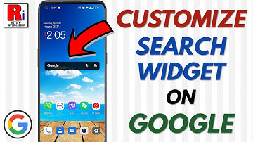 How to Customize the Search Widget on Google App