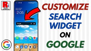 How to Customize the Search Widget on Google App screenshot 3