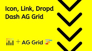 Dash Ag Grid - Icons, Dropdowns, and Links