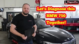 let's diagnose this bmw 750 together!