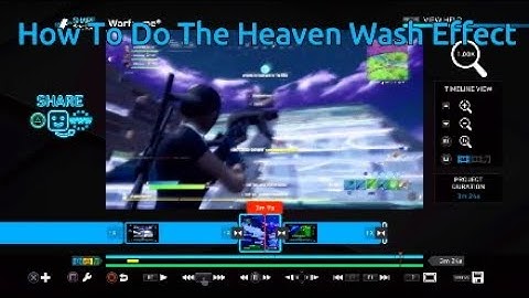 How To Do The Heaven Wash Effect On Sharefactory!