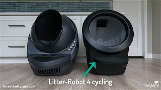 Litter-Robot 4 vs. Litter-Robot 3: Loudness Comparison by Three Chatty Cats 11,166 views 1 year ago 49 seconds