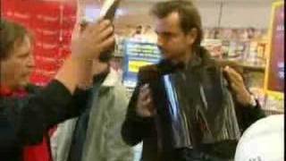 Schumi an der Tankstelle