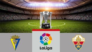 Cádiz Vs Elche, La Liga 2023 Gameplay Fifa 2023