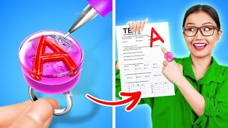 GENIUS SCHOOL HACKS 🤓💡 DIY Ideas You Can Use Daily by 123 GO!