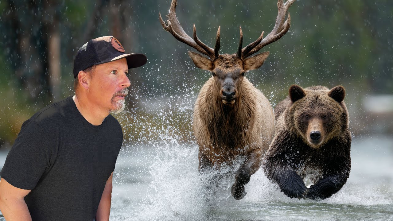 Grizzly Bear VS Bull Elk! Wildlife Expert Breaks Down Viral Wildlife Videos (Part 3)