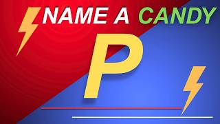 WORD ASSOCIATION GAME 🤯 | ABC LETTER CHALLENGE 🔤 | NAME A CANDY 🍬 (P) | 15 Sec | #03 screenshot 1