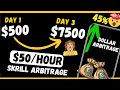 Turn 500 to 7500 in 3 days 100 working skrill arbitrage opportunity earn over 10k monthly