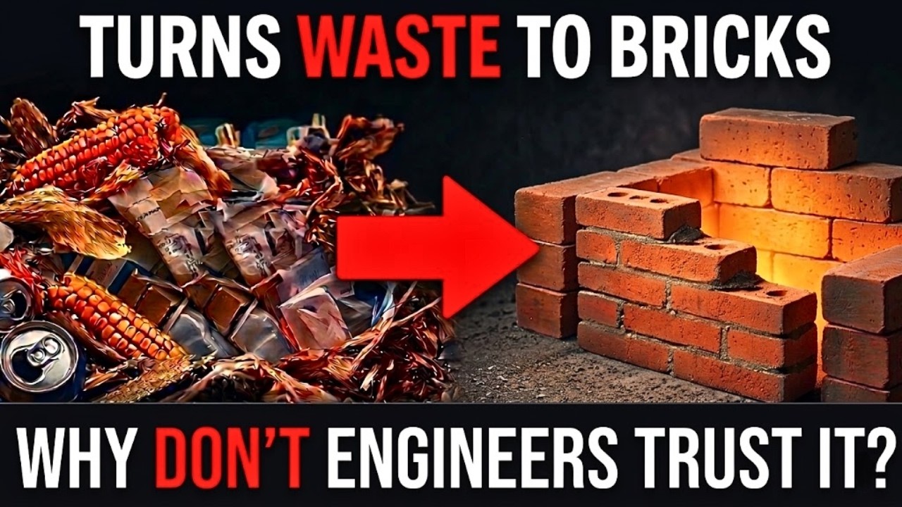 This Fungus Grows Solid Bricks From Waste. No Cement Required. Why Do Engineers Refuse to Use It?