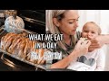 WHAT MY TODDLER & I EAT IN A DAY| FALL COOK WITH ME 2019| Tres Chic Mama