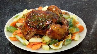 Receita de Frango Assado ao Molho de Cravo