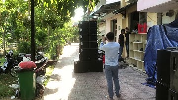 Loa array QHA 210  nhập khẩu nguyên kiện