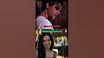 Billy Loomis vs Amber Freeman #scream #billyloomis #amberfreeman #scream6 #shorts