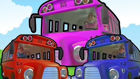 [ 5 Minute Loop ] Wheels on the Bus Sound Variations Remix 🚌| Several Versions |