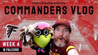 Amazing Atlanta Falcons Club Seats | Commanders @ Falcons | WEEK 4 Commanders VLOG
