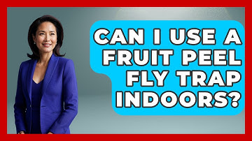 Can I Use A Fruit Peel Fly Trap Indoors? | Insects and Invaders