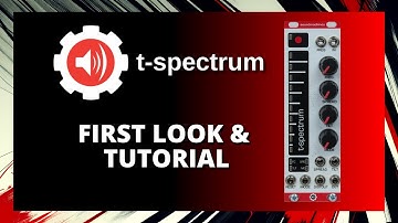 t-spectrum - First look and tutorial