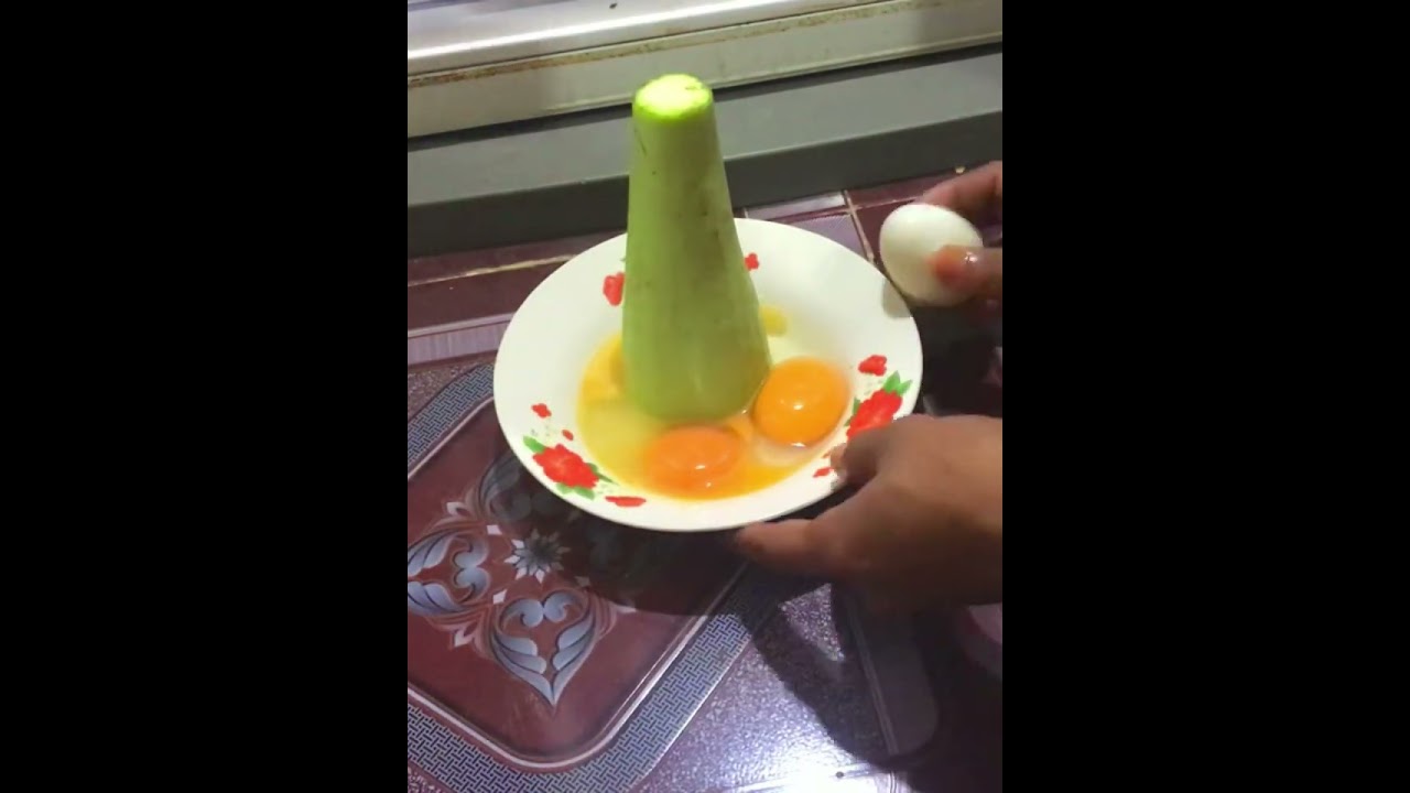 Fried Cucuzza Squash with Eggs Recipe For Breakfast  14