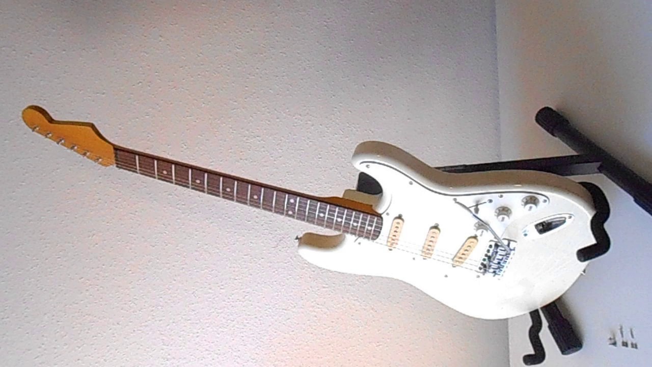 SOLD! Baseball Bat Chunky C Fender MIM Stratocaster Electric Guitar