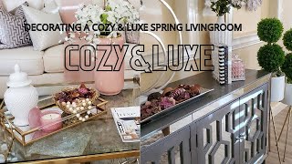 HOW TO DECORATE FOR EASTER COZY & LUXE | SPRING CLEAN#cleananddecoratewithmeforeaster