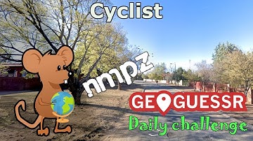 Geoguessr Daily Challenge - NMPZ - Luckily There Is A Cyclist There