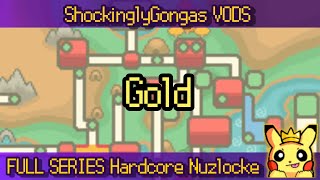 Full Series HC Nuzlocke | PKMN Gold HC Nuzlocke (FULL VOD - 2/Kanto)