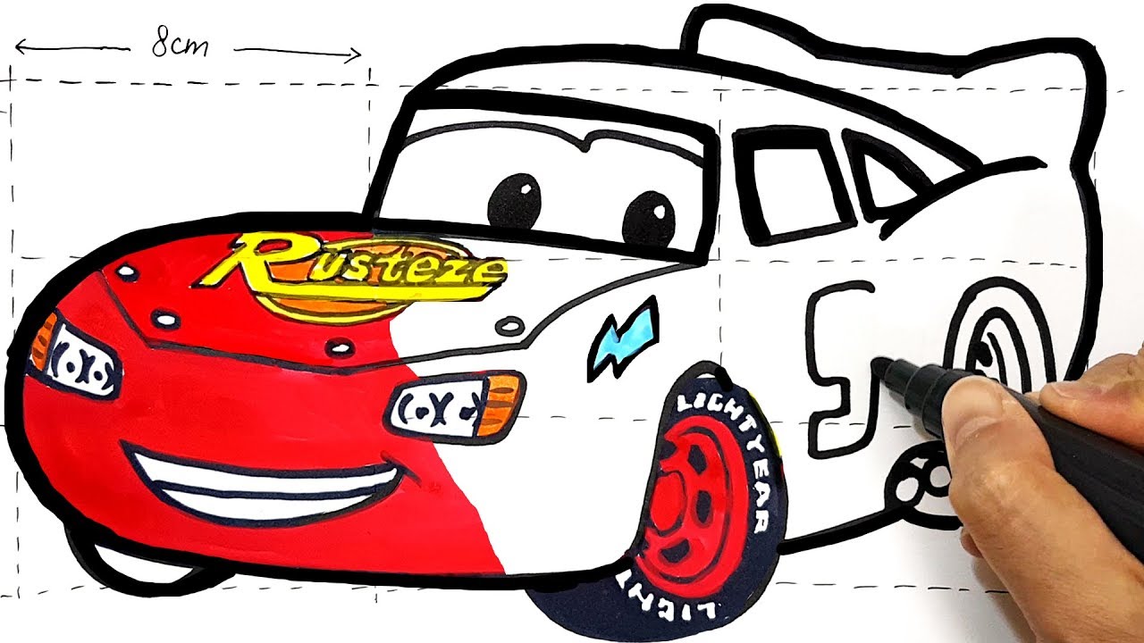 Lightning Mcqueen Drawing PNG Transparent Images Free Download | Vector  Files | Pngtree