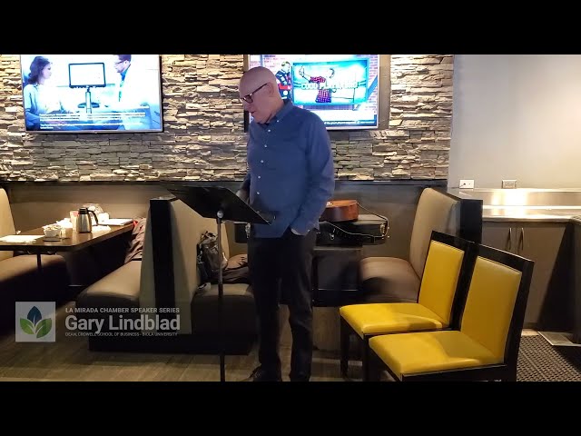 Chamber Speaker Series - Gary Lindblad - 2022