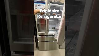 Frigidaire refrigerator with French doors and dual freezer flex temp drawers