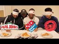 BLINDFOLD PIZZA TASTE TEST CHALLENGE