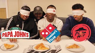 BLINDFOLD PIZZA TASTE TEST CHALLENGE
