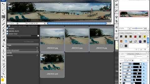 Video Adobe Photoshop CS4 Tutorial -Photo Merge