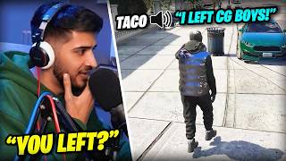 Rated Finds Out Taco Had a Talk With The Boys About Leaving Chang Gang! | Prodigy 4.0 | GTA RP
