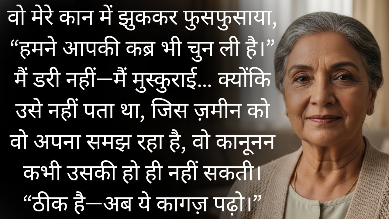 भतीजे ने फुसफुसाया: ‘तुम्हारी कब्र भी चुन ली है’—लेकिन उसे पता नहीं था ये ज़मीन किसकी है!
