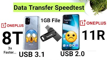 USB 2.0 vs USB 3.1 Data Transfer Speedtest Using OTG Pendrive Live Demo Shocking Results 🔥🔥🔥