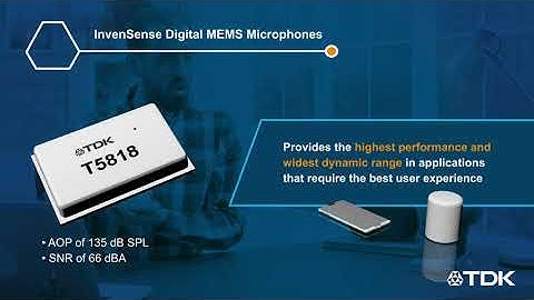 InvenSense Digital MEMS Microphones Explainer