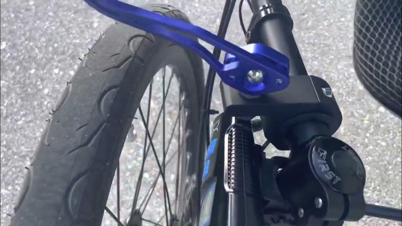 Installing a steering stabilizer on a recumbent trike YouTube