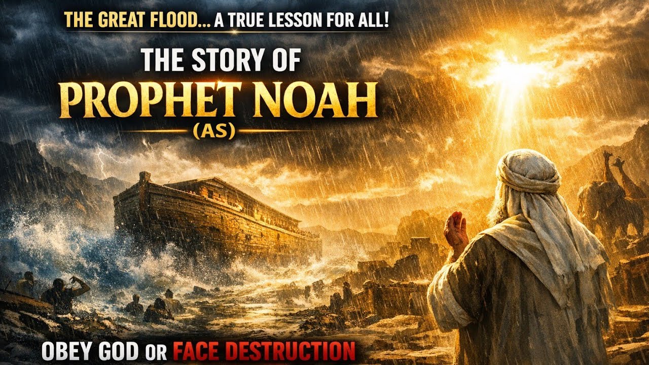 Hazrat Nuh (AS) Ki Kahani | Toofan-e-Nooh | Quran Ki Ibratnaak Dastaan
