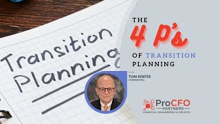 The 4 P's of Transition Management: Embracing and Implementing Change