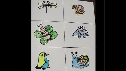 How to draw animals using numbers | Drawing ideas for kids | Kids doodle using numbers #kidsdrawing 