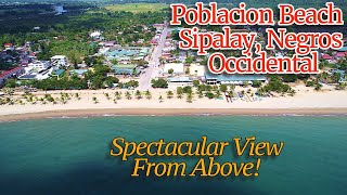 Poblacion Beach, Sipalay, Negros Occidental Aerial Tour - April 2024 | Negros  Destinations