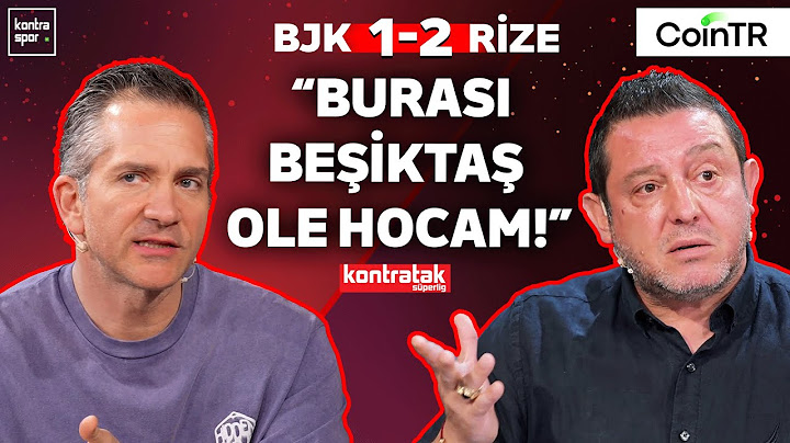 CANLI | Beşiktaş - Rizespor Maç Sonu | Nihat Kahveci, Nebil Evren | Kontratak