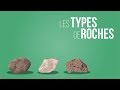 Les types de roches  sciences  alloprof