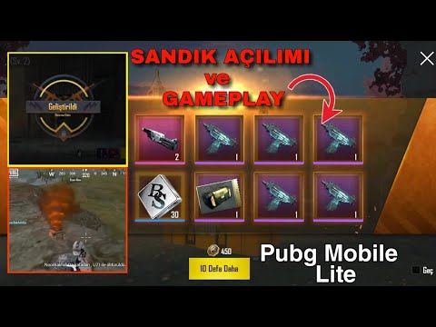 OHAA! 17 TANE UZİ VERDİ !! PUBG MOBİLE Lite (Yeni Güncelleme)