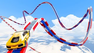 I completed this impossible citywide stunt race in GTA 5 screenshot 3