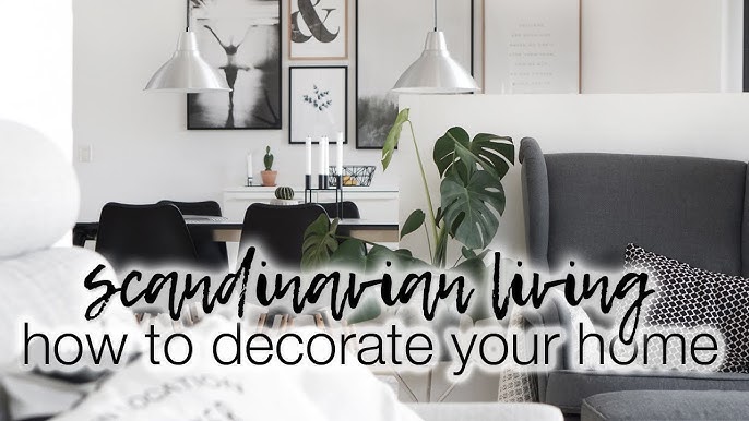 How to decorate your home | Scandinavian home decor with Desenio ...